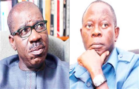 Edo Apc Crisis Obaseki Not Ready For Settlement — Oshiomhole