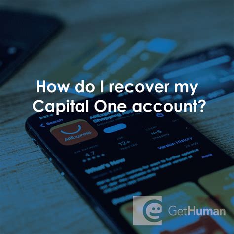 How Do I Recover My Capital One Account