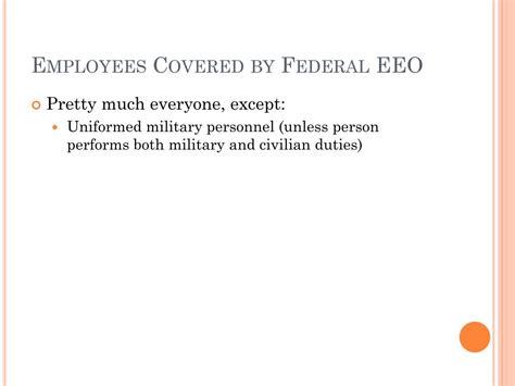 Ppt Navigating The Federal Eeo Process Powerpoint Presentation Free Download Id2659354