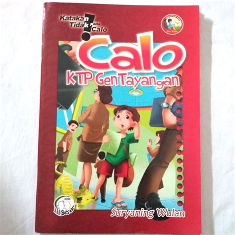 Jual Novel Anak Calo KTP Gentayangan Suryaning Wulan Shopee Indonesia