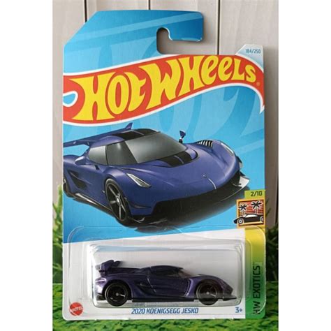 Jual HOT WHEELS 2020 KOENIGSEGG JESKO BLUE Shopee Indonesia