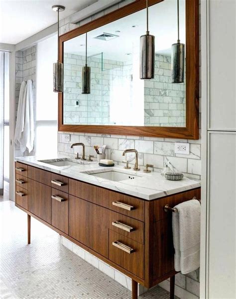 Mid Century Modern Bathroom Vanity - SWEETYHOMEE