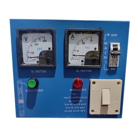 Mild Steel Submersible Pump Control Panels Packaging Type Box At Best