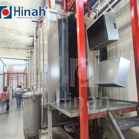 Cabinet Panels Automatic Powder Coating Lines Spraying Pretreatment