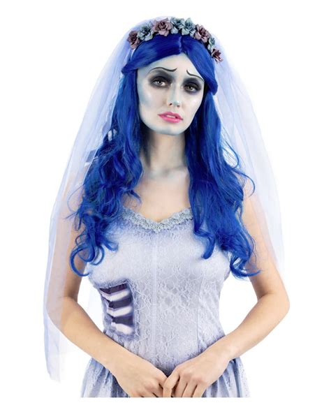 Corpse Bride Emily Perücke Als Kostümzubehör Karneval Universe