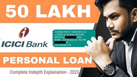 Icici Bank Personal Loan Interest Rate Icici Bank Online Personal Loan Youtube