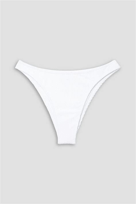 FISCH NET SUSTAIN Capitale Bikini Höschen aus recyceltem Seersucker
