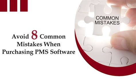 Avoiding Common Mistakes When Purchasing Pms Software Fi Es Systems