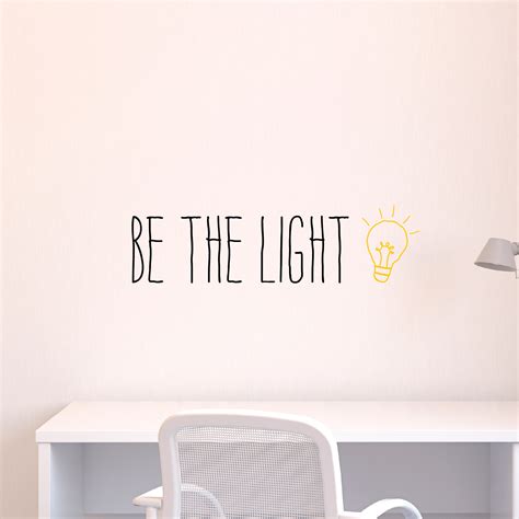 Whimsy Be the Light Wall Quotes™ Decal | WallQuotes.com