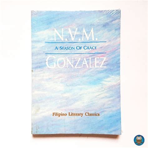 NEW A Season Of Grace By N V M Gonzalez Filipiniana Book Filipino