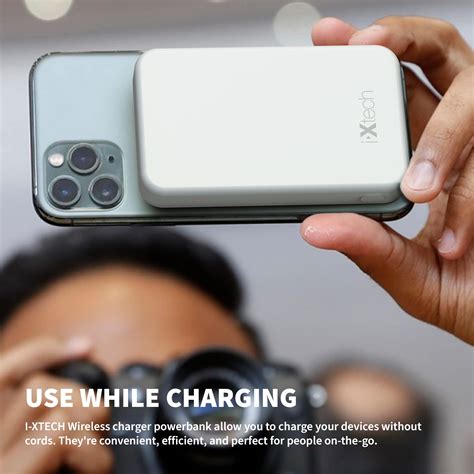 Snapklik Ixtech Magnetic Power Bank Magsafe Battery Pack Wireless