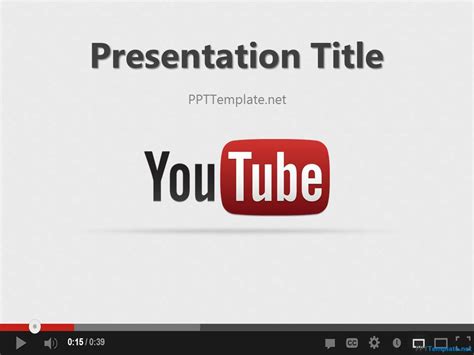 Free Youtube Ppt Template