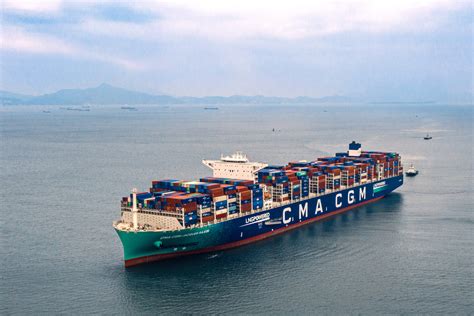 World S Largest Lngpowered Container Ship Cma Cgm Jacques