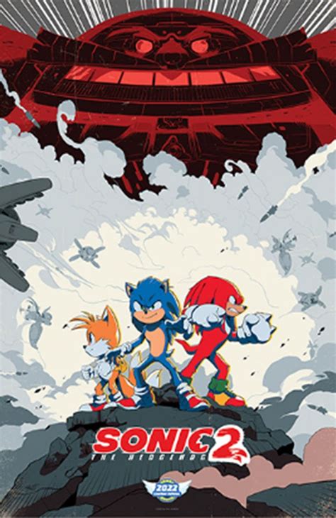 Sonic The Hedgehog 2 Poster Sonic The Hedgehog 2 Movie Poster Sonic