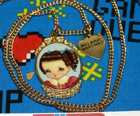 Melanie Martinez Crybaby Cry Baby Necklace Cameo Gem