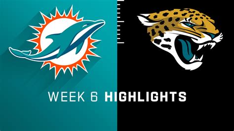 Miami Dolphins Vs Jacksonville Jaguars Highlights Week