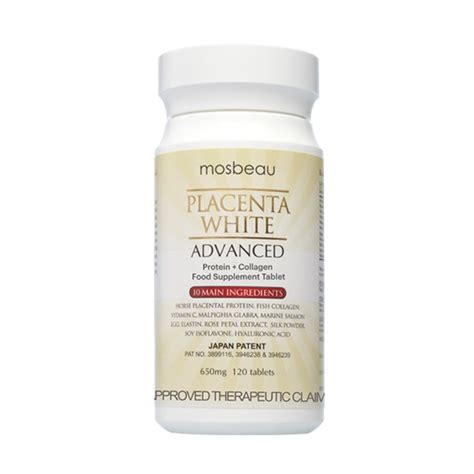 Mosbeau Placenta White Advanced Protein Collagen Shopee Philippines