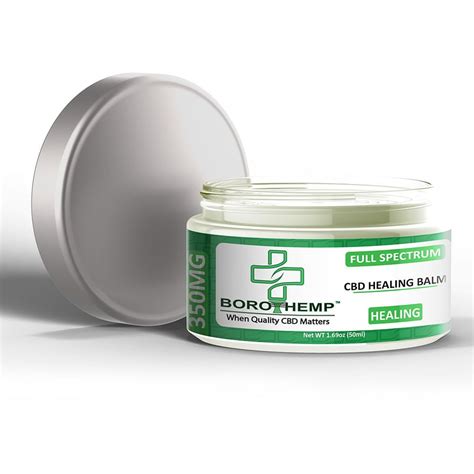 Full Spectrum Cbd Healing Balm Boro Hemp Co