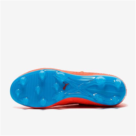 Puma Future 192 Netfit Fgag Mens Boots Firm Ground Red Blastbleu Azur