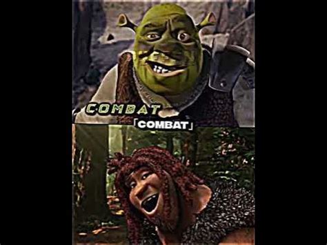 Shrek Vs Grug #meme #edit #dreamworks #shrek #thecroods - YouTube