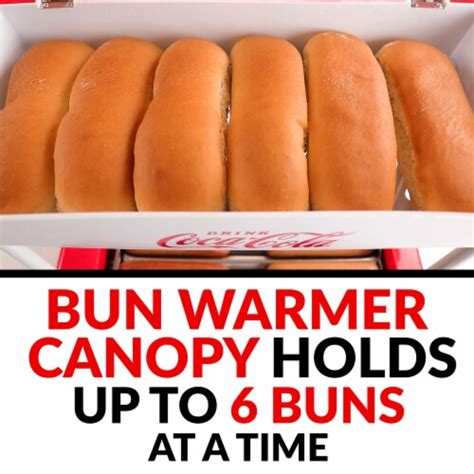 Nostalgia Coca-Cola Hot Dog Roller & Bun Warmer, 1 ct - Food 4 Less