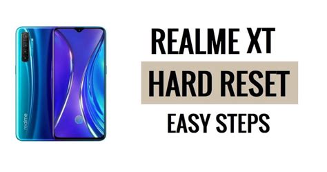 How To Realme Xt Hard Reset Factory Reset Easy Steps