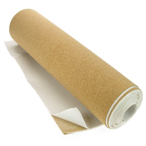 Cork Sheet 5 Mt Roll Self Adhesive 480mm Wide X 1 5mm Thick Fred Aldous