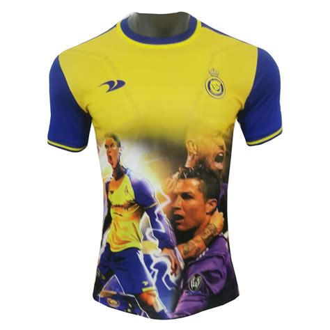 Riyadh Al Nassr Yellow Jersey Mens 2023 24 Special Edition Official