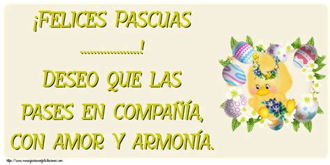 Felicitaciones Personalizadas De Pascua Pollo Felices Pascuas