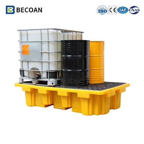 Big Sump Capacity Chemical Spill Bund Oil Tank Ibc Spill Containment