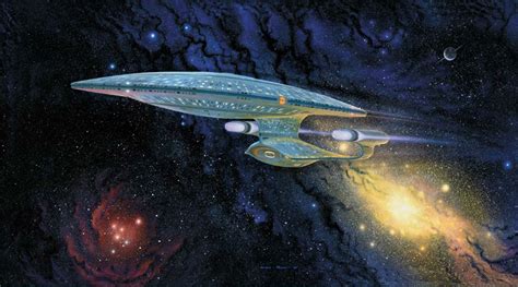 Image Enterprise D Painting Memory Alpha Fandom Powered By Wikia