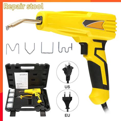 W Handy Plastics Welders For Garage And Car Repair Hot Electrical Cable Stapler With PVC