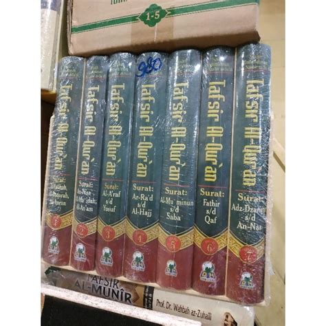 Jual Original Tafsir Al Quran Lengkap Jilid Hc Plus Box Edisi