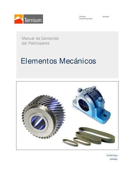 Elementos Mecánicos Material de repaso 1203 Física Contemporánea