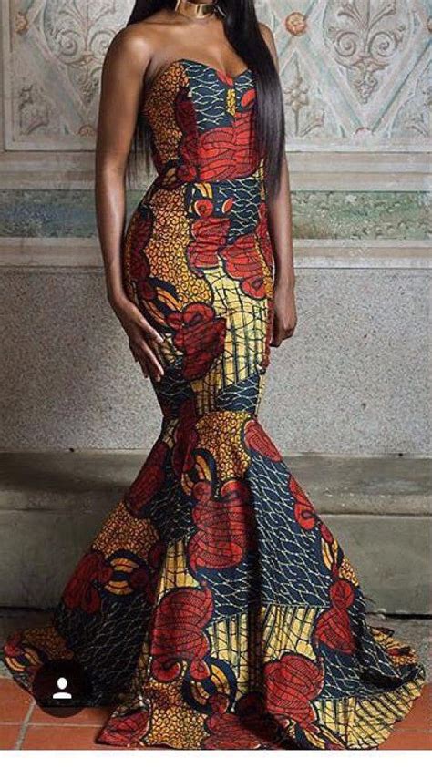 Style Outfit African Mermaid Dress African Wax Prints Fashion Design Roora Outfits African