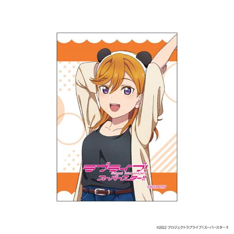 キャンバスボードミニ「ラブライブ！スーパースター」01澁谷かのん パンダver描き下ろしイラスト｜アニメ・コラボグッズのecなら