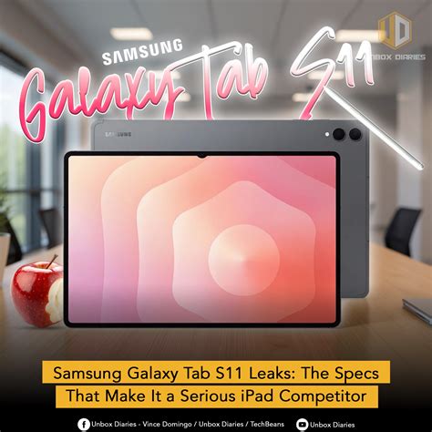 Samsung Galaxy Tab S11 Leaks: The Specs That Make It a Serious iPad