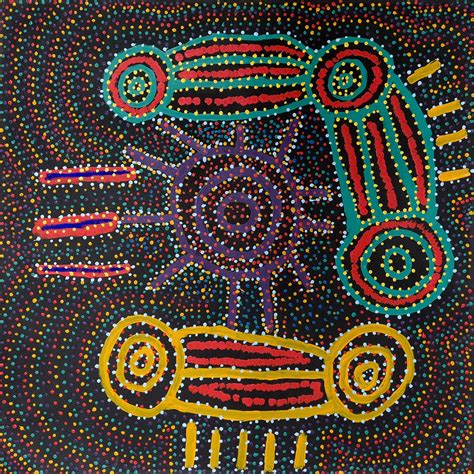 Watson Jangala Robertson Jukurrpa Water Dreaming Puyurru By