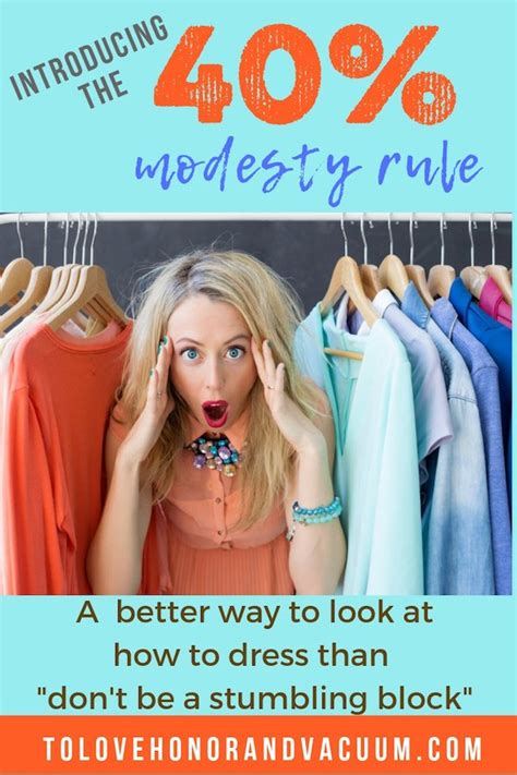 My 40 Modesty Rule A Better Way To Look At How To Dress Bare Marriage