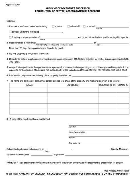 Successor Affidavit New Mexico Form Fill Out And Sign Printable Pdf