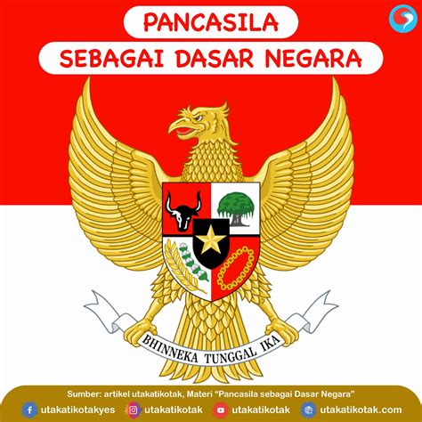 Pancasila Sebagai Dasar Negara UtakAtikOtak