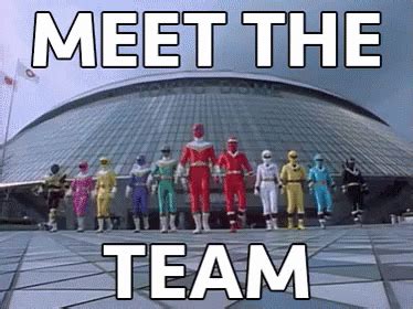 Meet The Team GIF - Power Rangers Meet The Team Team - Discover & Share GIFs