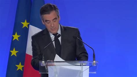 Fran Ois Fillon Avait R Clam L Arr T De Sa Campagne Apr S L Attentat