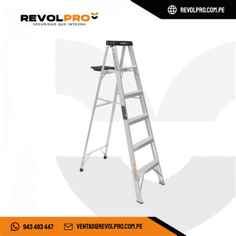 Escalera Tipo Tijera Pelda Os Kg Truper Revolpro