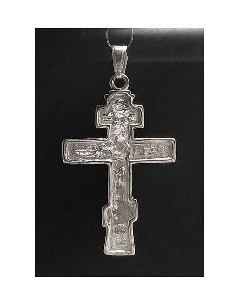 Сребърен медальон - кръстче Исус Христос сребърна висулка – BIJU-BG.COM ...