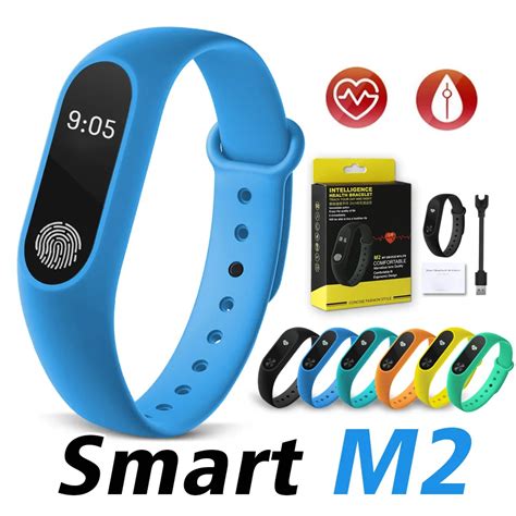 M2 Smart Watch Fitness Tracker Heart Rate Monitor Waterproof Activity