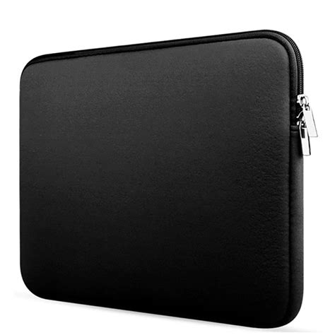 Br01 Neoprene Sleeve 15 6 Laptop Case Black Interlook