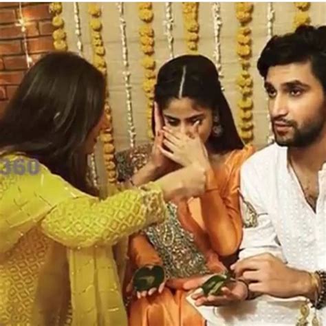 Ahad Raza Mir Sajal Aly Tied The Knot In Abu Dhabi TalkShwalk