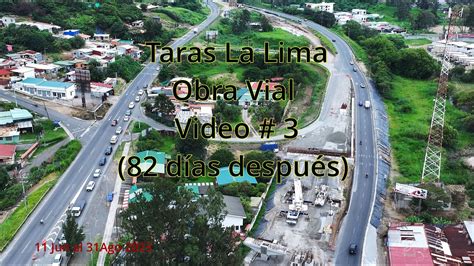 Taras La Lima Obra Vial Video De Ago Youtube