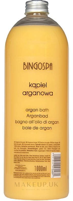 Bingospa Bath Argan Foam Makeup Uk